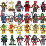Ninjago with Weapons Minifigure Custom Set