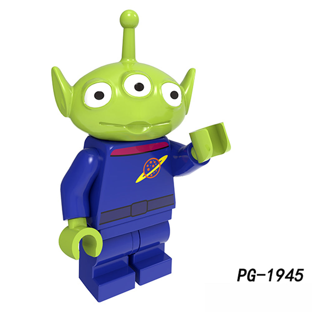 Three_Eyed_Alien_Buzz_Lightyear_Anime_Brick_Minifigures_Custom_Toy_Set