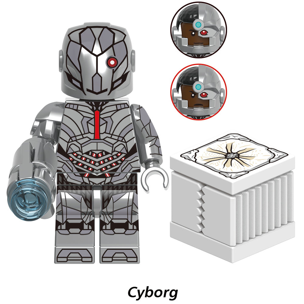 Cyborg_Jutice_League_Anime_Brick_Minifigure_Custom_Toy_Set