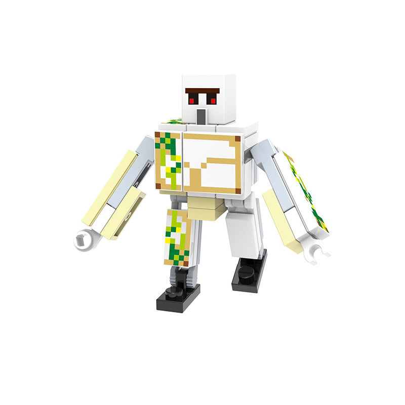 Iron_Golem_Minecraft Brick Minifigure Custom Set Series 5