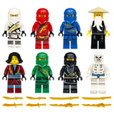 Old Man Snake Ninjago King Minifigures Custom Set