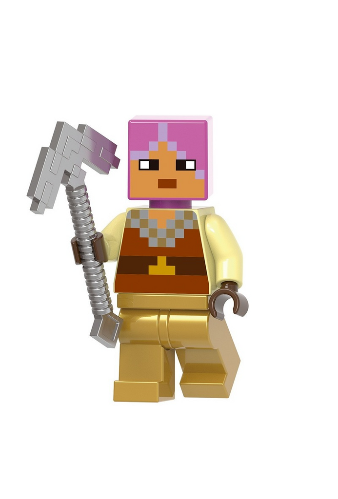Minecraft Brick Minifigure Custom Set Series 4
