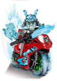Ninjago Minifigures with Motorcycles Brick Minifigure Custom Set