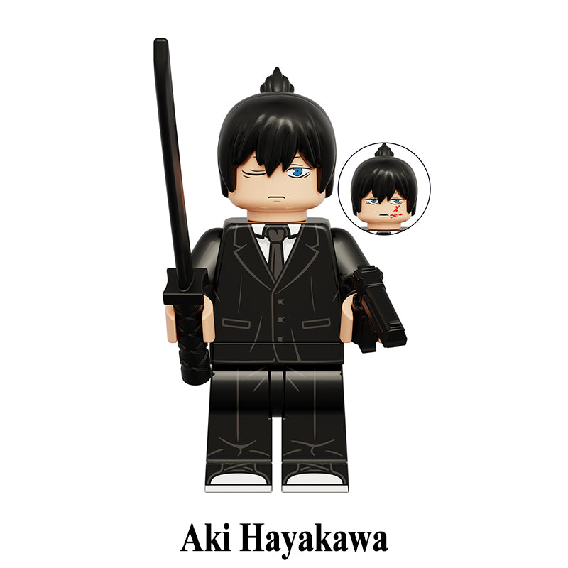 Aki_Hayakawa_Chainsaw_Man_Series_1_Minifigures_Custom_Anime_Brick_Toy_Set