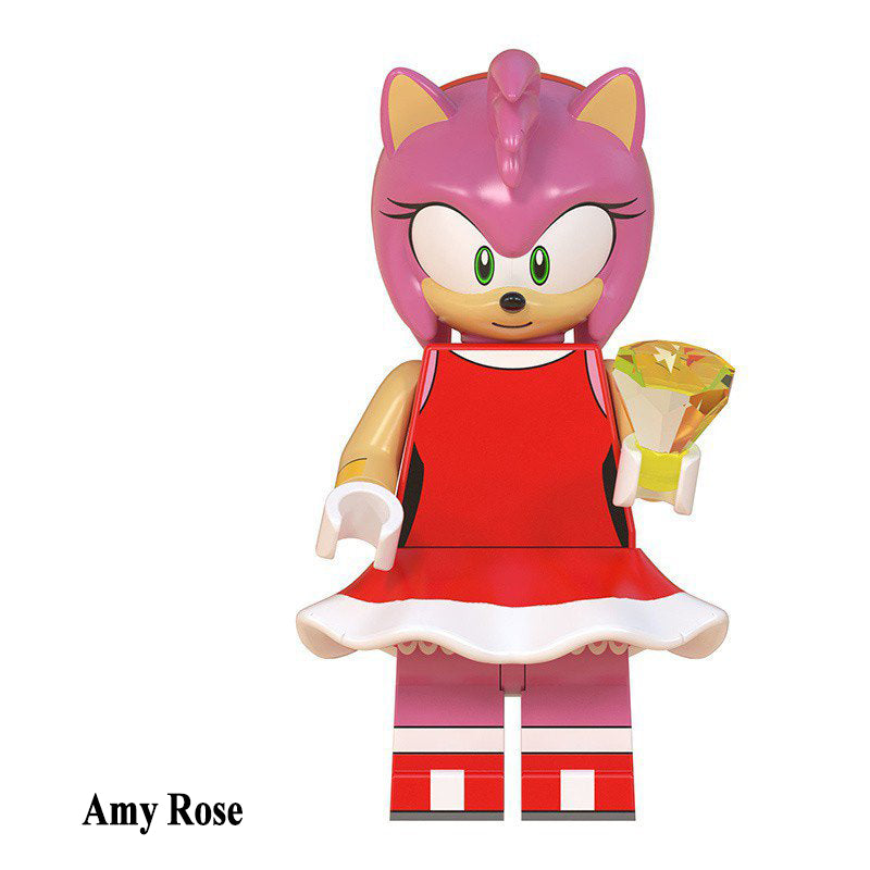Amy_Rose_Sonic_the_Hedgehog_Series_1_Minifigures_Custom_Anime_Brick_Toy_Set