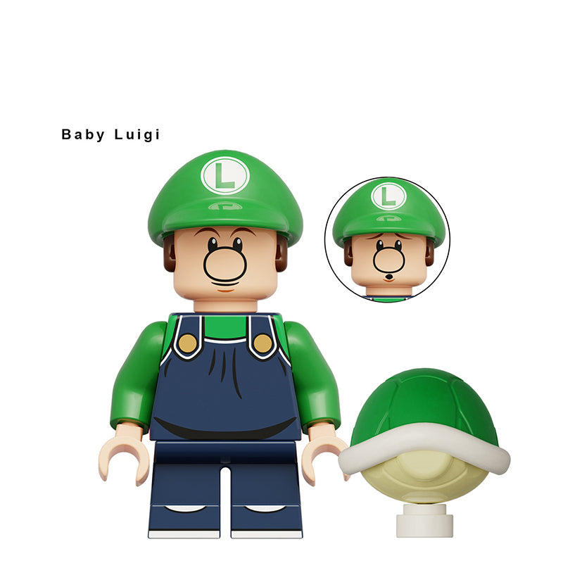BabY_Buigi_Super_Mario_Bros_Brick_Minifigures_Custom_Set