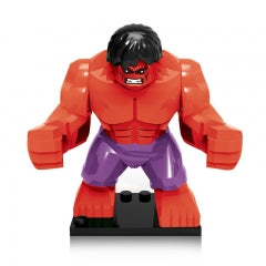 Red_Marvel_Super_Hero_Hulk_Custom_Brick_Minifigures_LEGO_Compatible