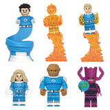 Fantastic Four Minifigures Custom Set Toys – Marvel Series 2
