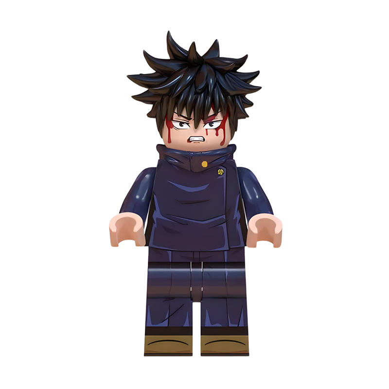 Megumi_Fushiguro_Jujutsu_Kaisen_Brick_Minifigures_Custom_Set