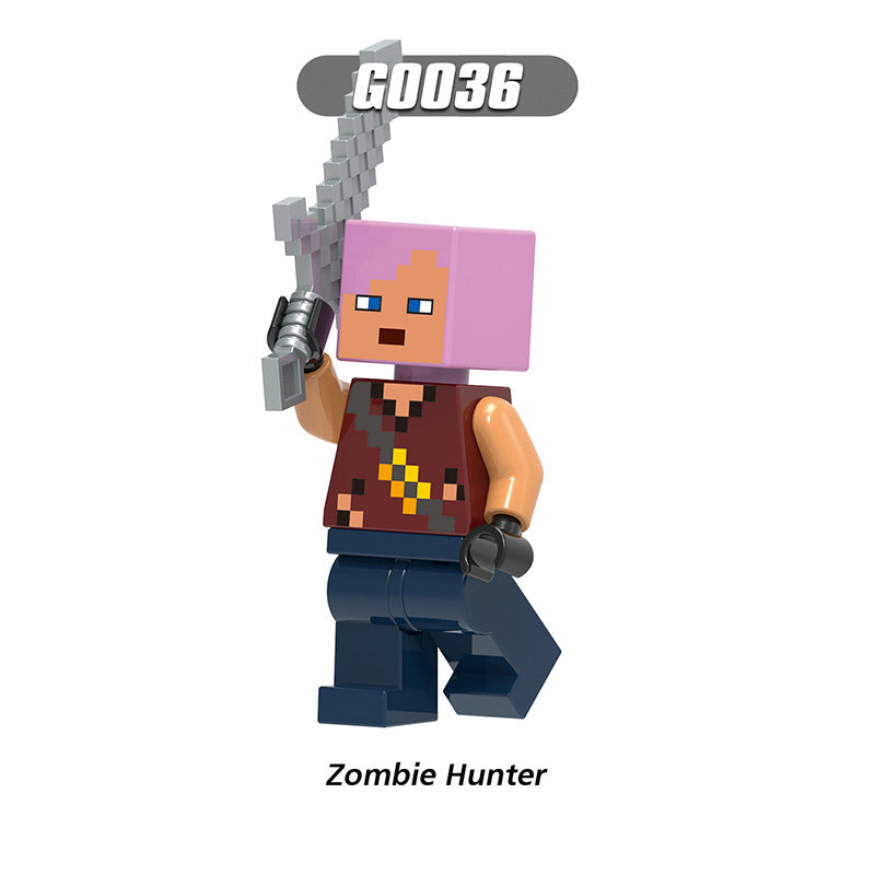 Minecraft Villager Building Brick Minifigure Custom Set