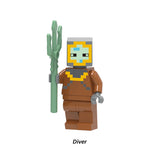 Minecraft Villager Building Brick Minifigure Custom Set