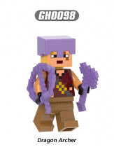 Minecraft Explorer Archer Villager Building Brick Minifigure Custom Set