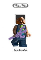 Minecraft Explorer Archer Villager Building Brick Minifigure Custom Set