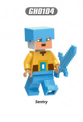 Minecraft Explorer Archer Villager Building Brick Minifigure Custom Set