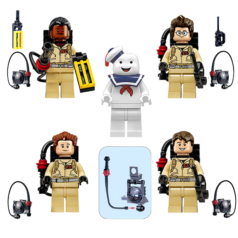 GhostBusters_Building_Brick_Minifigures_Custom_Set