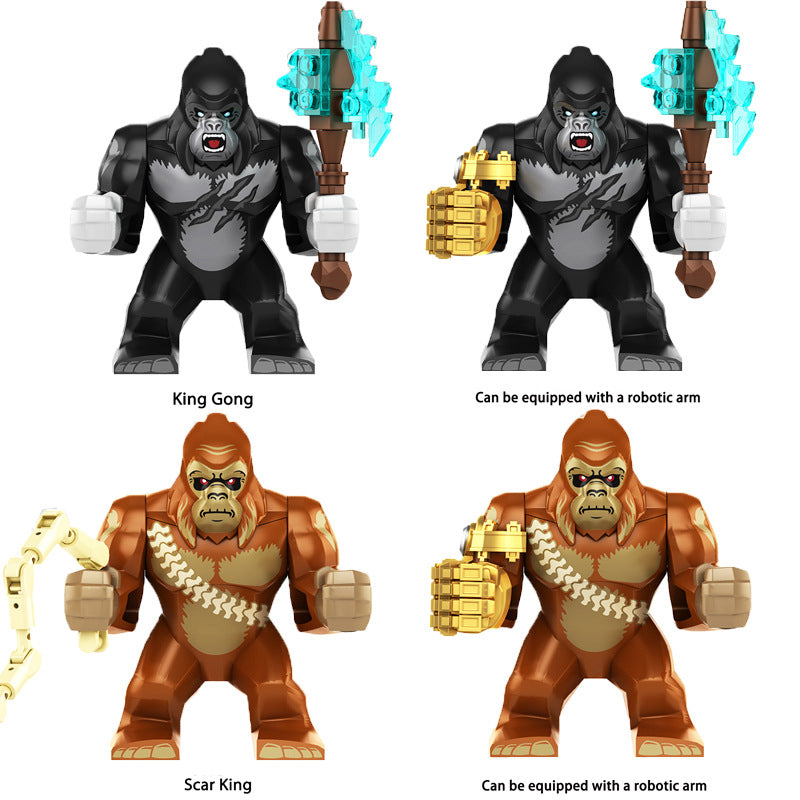 Godzilla_vs_Kong_Battle_Minifigures_with_Robotic_Arms