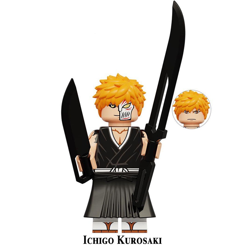 Ichigo_kurosaki_HollowMask_Bleach_Series_1_Minifigures_Custom_Anime_Brick_Toy_Set