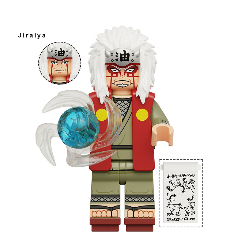 JIRAIYA_Naruto_Anime_Brick_Minifigures_Custom_Toy_Set_Series_4