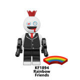 Rainbow Friends Little Blue Game Park Minifigures - 8-Piece Set