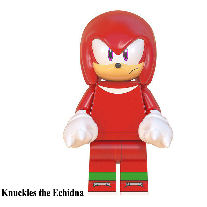 Knuckles_the_Echidna_Sonic_the_Hedgehog_Series_1_Minifigures_Custom_Anime_Brick_Toy_Set
