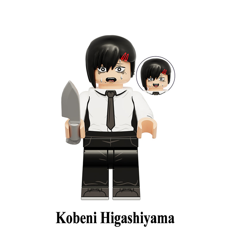 Kobeni_Higashiyama_Chainsaw_Man_Series_1_Minifigures_Custom_Anime_Brick_Toy_Set