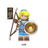 Link_From_Breath_of_the_Wild_Legend_of_Zelda_Link_Variants_Custom_Anime_Brick_Minifigure_Set