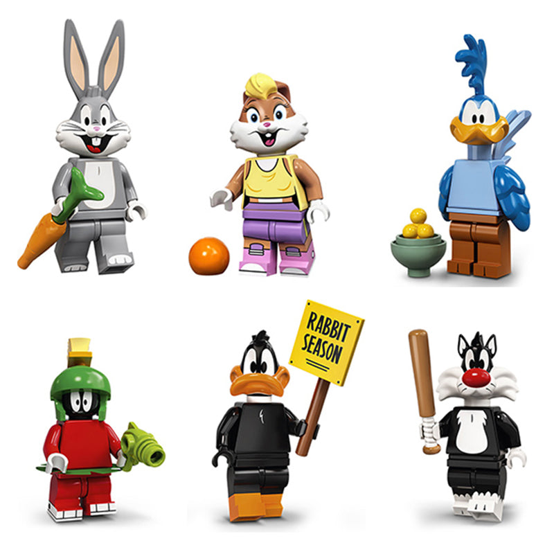 Looney-Tunes-Classic-Characters-Custom-Brick-Minifigure-Set