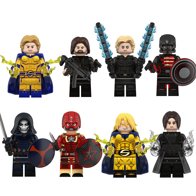 Marvel_Thunderbolts_Minigfigures_Custom_Brick_Toy_Set