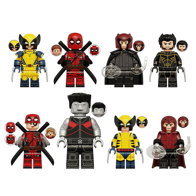 Marvel_X_Force_Classic_Superheroes_Custom_Brick_Minifigures_Set