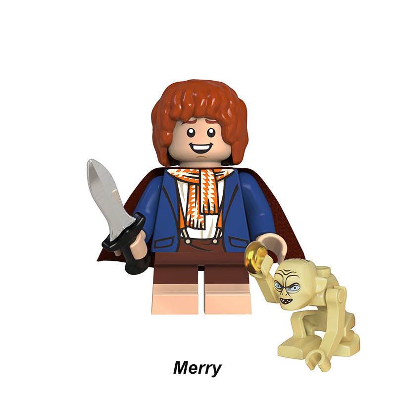Merry_Brandybuck_Lord_of_the_Rings_and_Medieval_Knights_Custom_Brick_Minifigure_Set