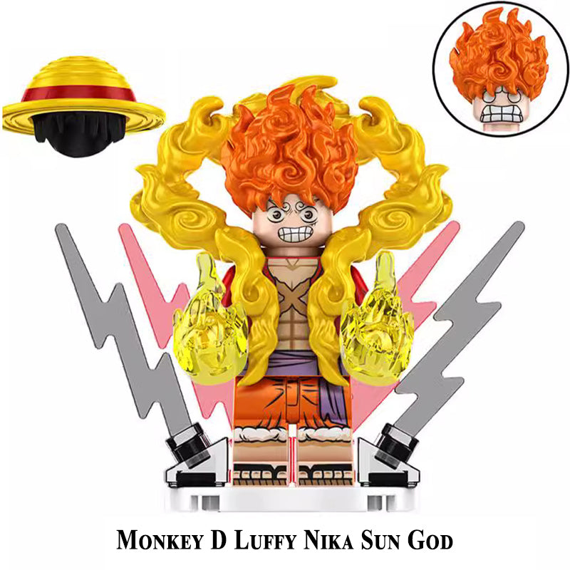 Monkey_D_Luffy_Nika_Sun_One_Piece_Brick_Minifigures_Custom_Set_Series-4