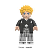 Naruto Series 6 Minifigures Custom Anime Brick Toy Set
