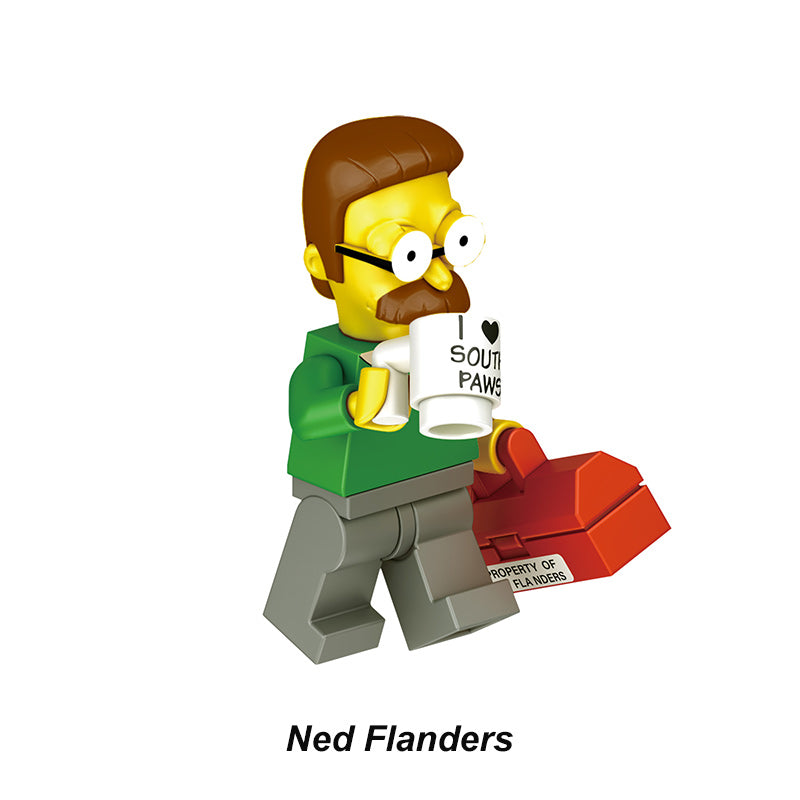 Ned-Flanders-Lego-Compatible-Minifigure