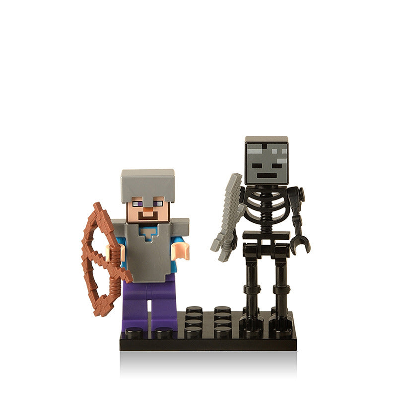 Minecraft Brick Minifigure Custom Set Series 2