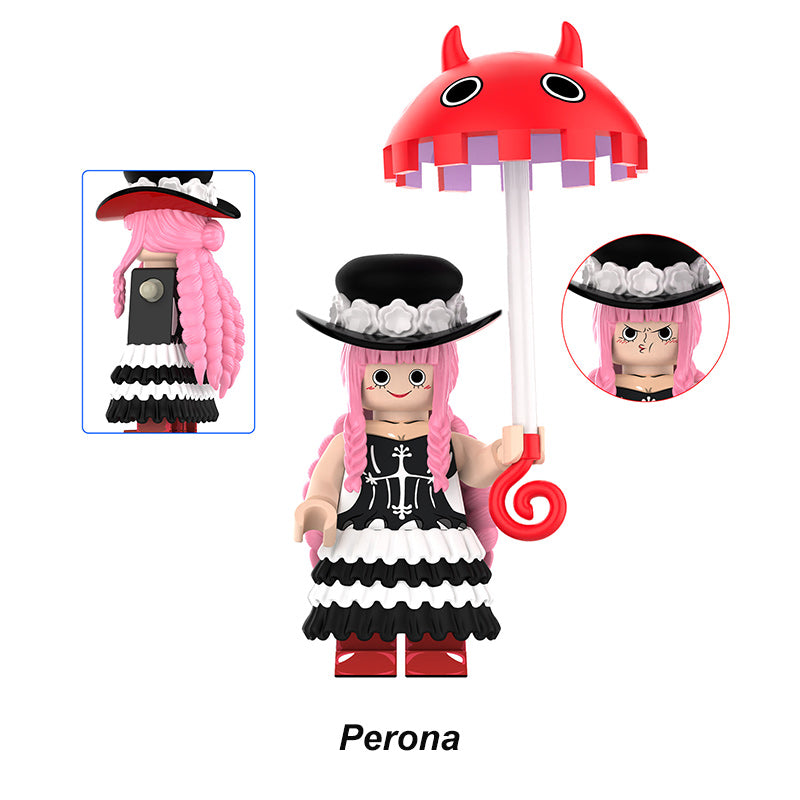 Perona_One_Piece_Series_11_Minifigures_Custom_Anime_Brick_Toy_Set
