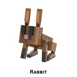 Rabbit_Minecraft_Series_6_Custom_Brick_Minifigure_Toy_Set