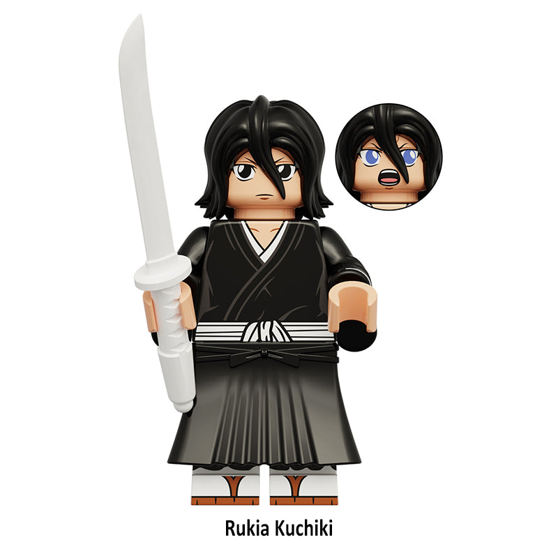 Rukia_Kuchiki_Bleach_Series_2_Minifigures_Custom_Anime_Brick_Toy_Set