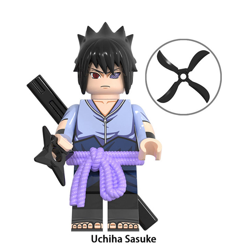 Sasuke_Uchiha_Naruto_Shippuden_Ninja_Series_1_Minifigures_Custom_Anime_Brick_Toy_Set