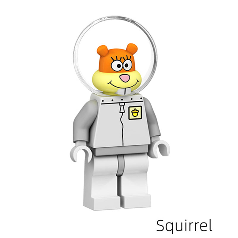 Squirrel_SpongeBob_SquarePants_Brick_Minifigure_Custom_Set