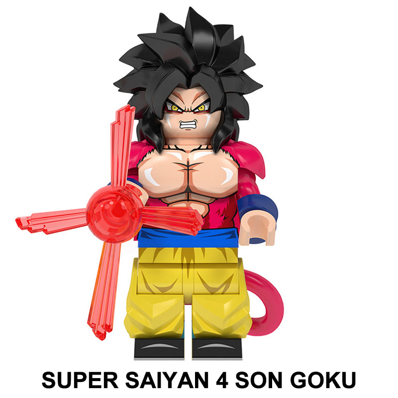 Super_Saiyan_4_Son_Goku_Dragon_Ball_Building_Brick_Minifigures_Custom_Set_Series4