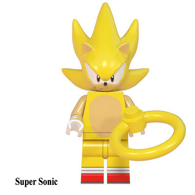 Super_Sonic_Sonic_the_Hedgehog_Series_1_Minifigures_Custom_Anime_Brick_Toy_Set