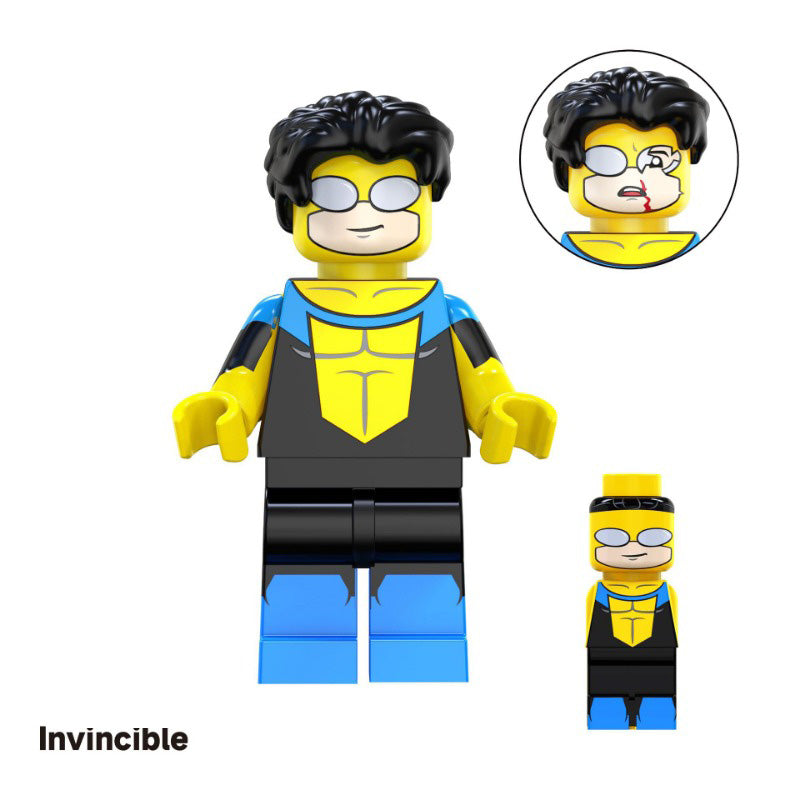 Superhero_Anime_Brick_Minifigures_Custom_Set_Series_7_invincible
