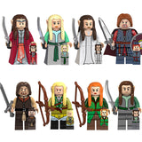 The_Lord_of_the_Rings_Custom_Elves_Brick_Minifigures_Set