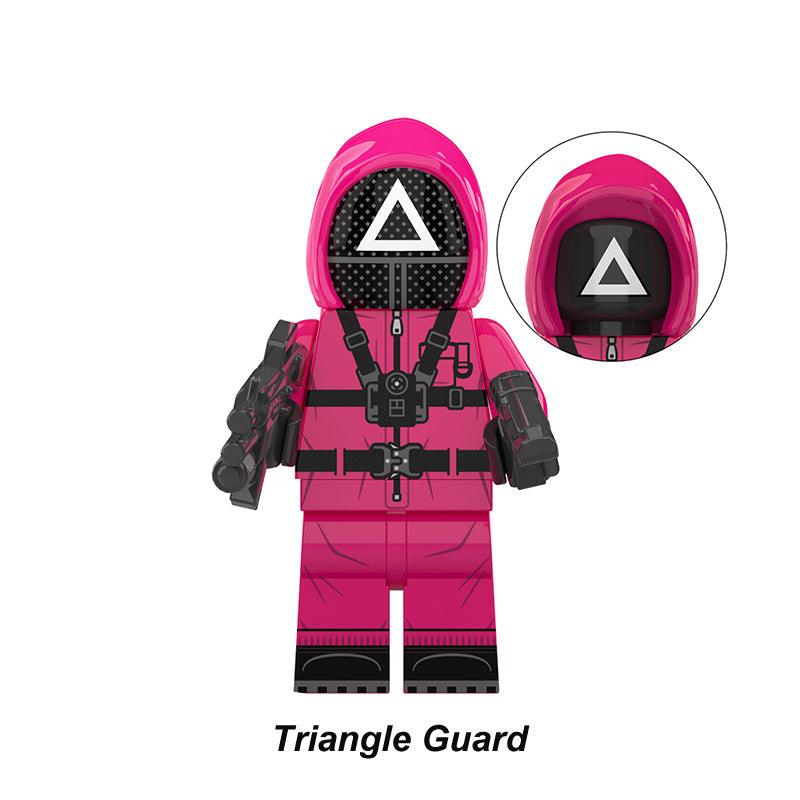 Triangle-Guard-Lego-Compatible-Minifigure