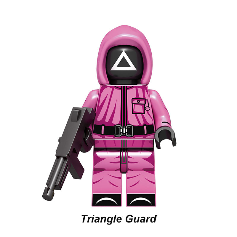 Triangle-Guard-Lego-Compatible-Minifigure
