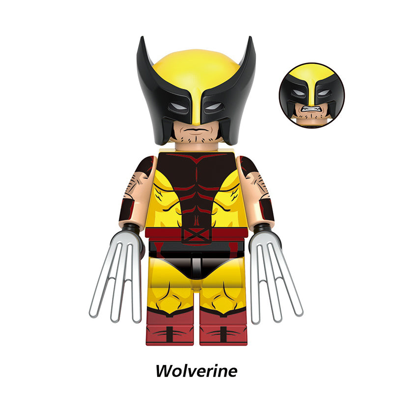 Wolverine_X-Men_97_Series_2_Animated_Brick_Minifigures_Custom_Toy_Set