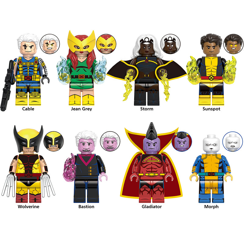 X-Men_97_Series_2_Animated_Brick_Minifigures_Custom_Toy_Set