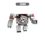Redstone Golem - Minecraft Villager Building Brick Minifigure Custom Set Serial 2