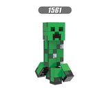 Creeper_Minecraft Villager Building Brick Minifigure Custom Set Serial 2