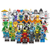 Ninjago Skeletons Serpentine Brick Minifigure Custom Toy Set